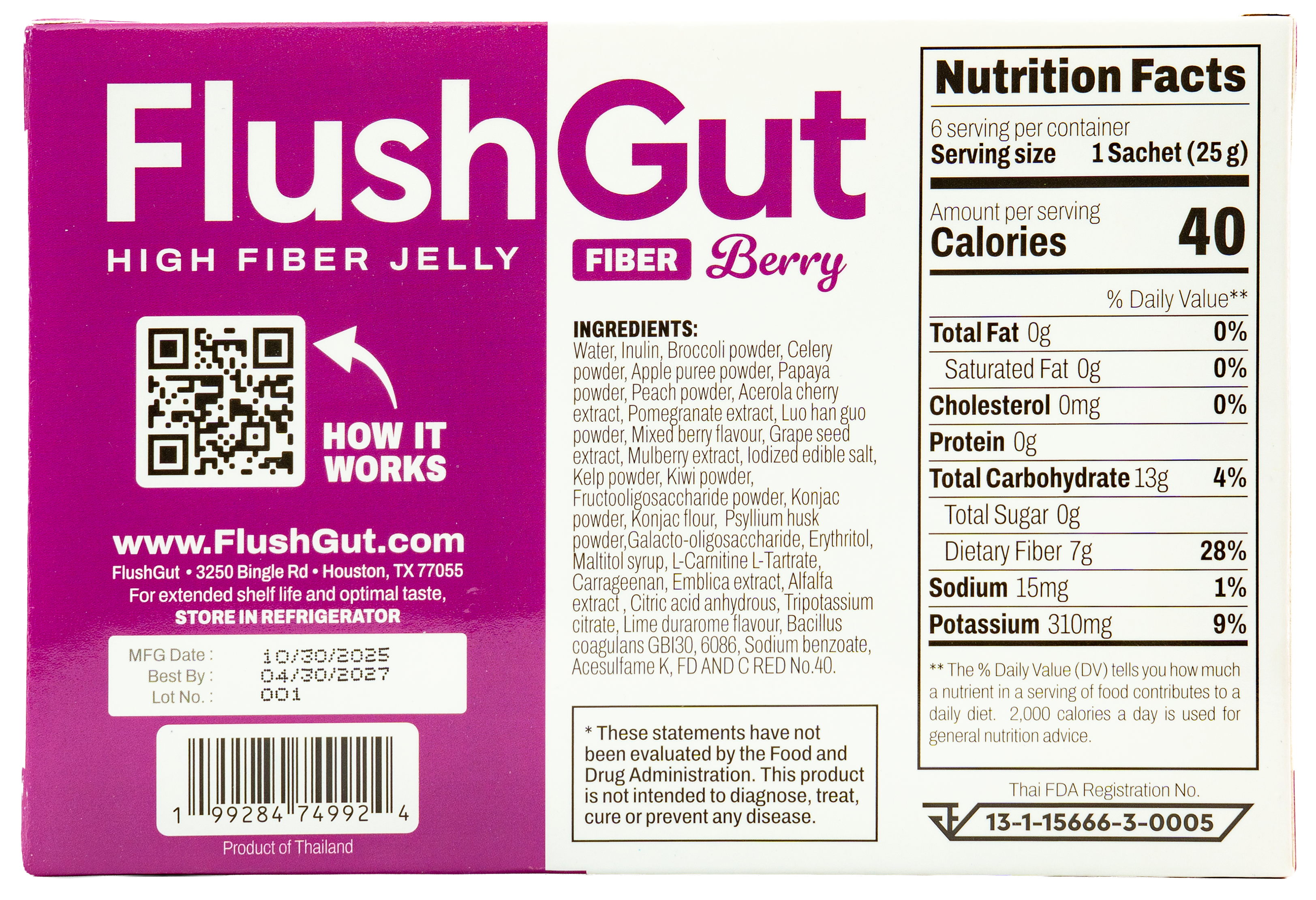 FlushGut - Berry