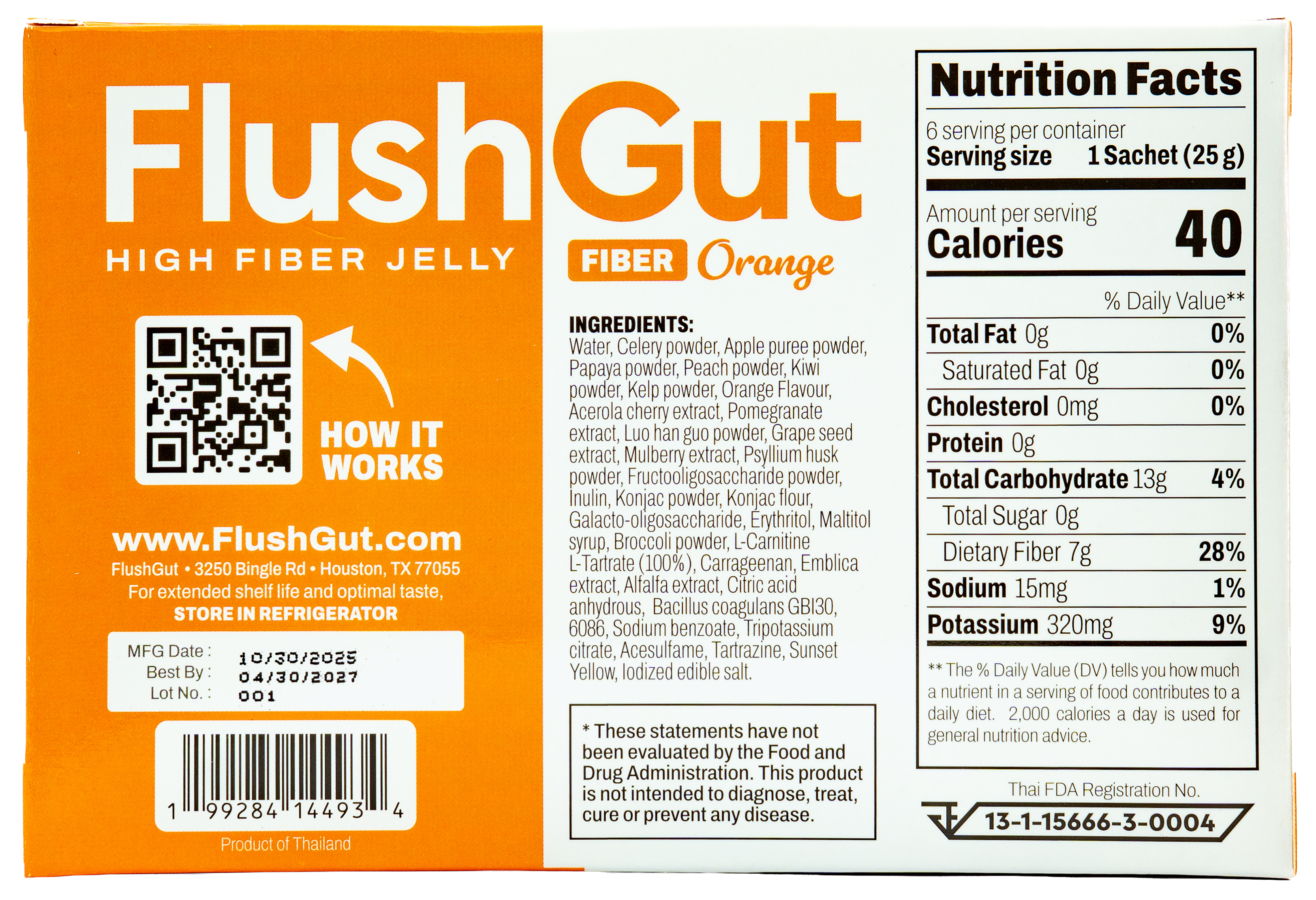 FlushGut - Orange and Berry Combo Pack