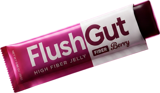 FlushGut Berry fiber jelly packet