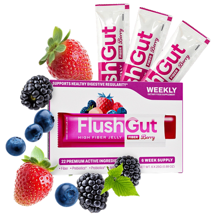FlushGut Berry with fruit