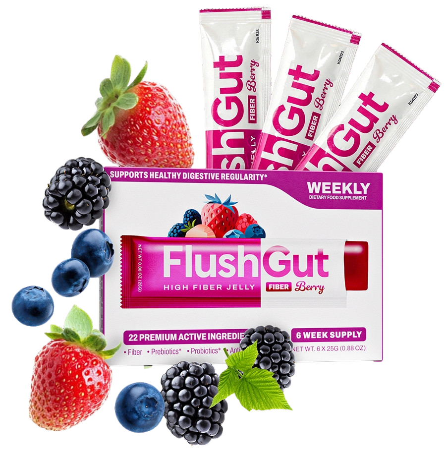 FlushGut Berry — High Fiber Jelly