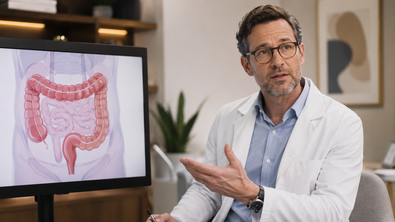 Dr. John Reger explaining how fiber works and gut health